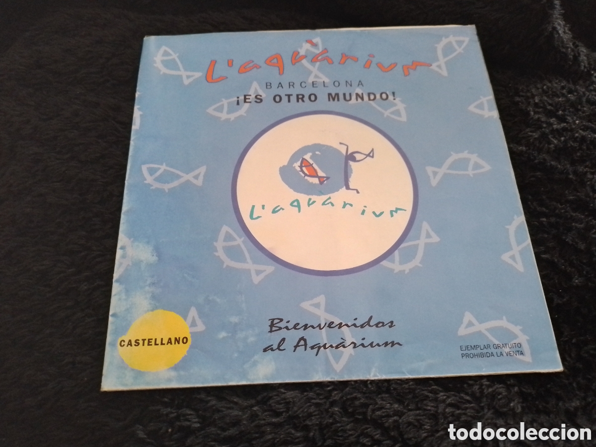 Tourismusbrosch&uuml;ren: Folleto Aquarium Barcelona
