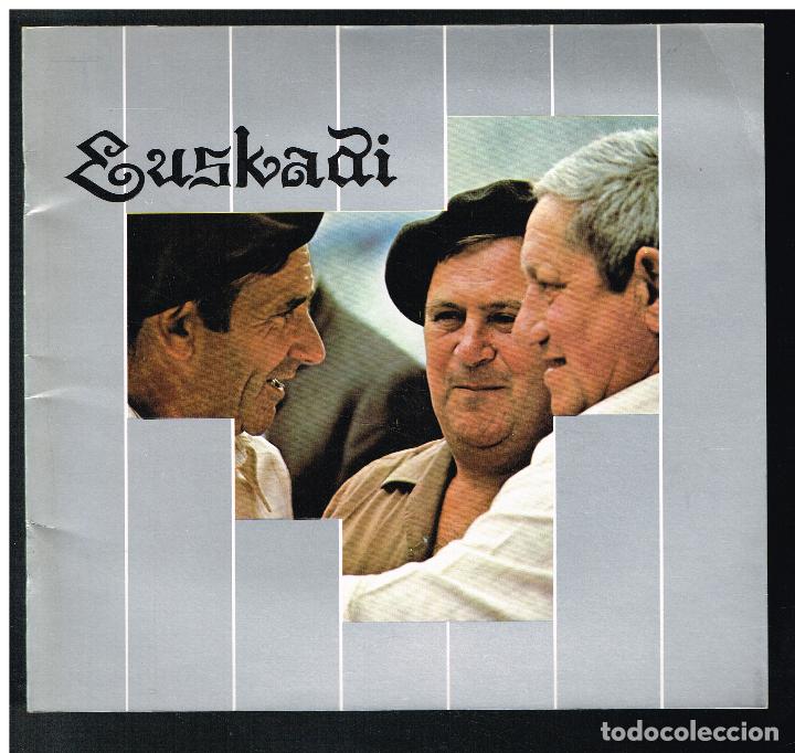 Tourismusbrosch&uuml;ren: EUSKADI - FOLLETO TUR&Iacute;STICO 1981