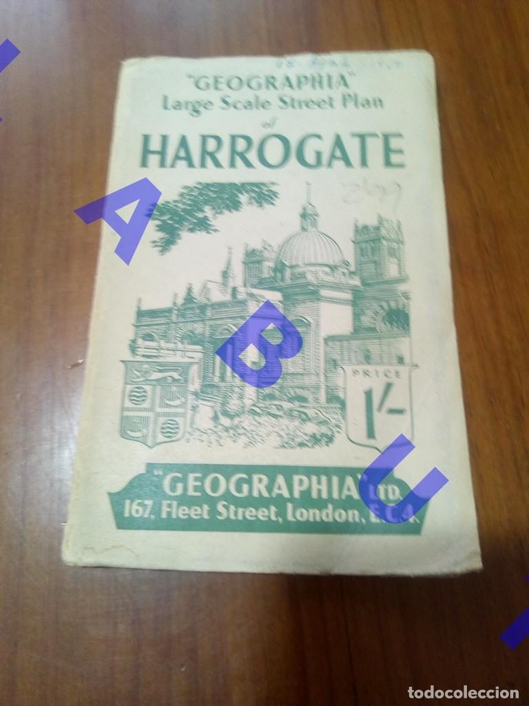 Tourismusbrosch&uuml;ren: HARROGATE AND KNARESBOROUGH LARGE SCALE STREET PLAN U35