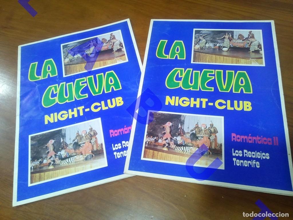 Tourismusbrosch&uuml;ren: LOS REALEJOS LA CUEVA NIGHT CLUB TENERIFE TODO LO QUE VES U12