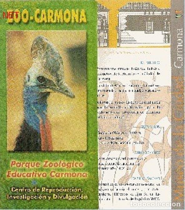 Brochures de tourisme: 6 folletos tur&iacute;sticos de Carmona, Sevilla, Andaluc&iacute;a. A&ntilde;o 2006.