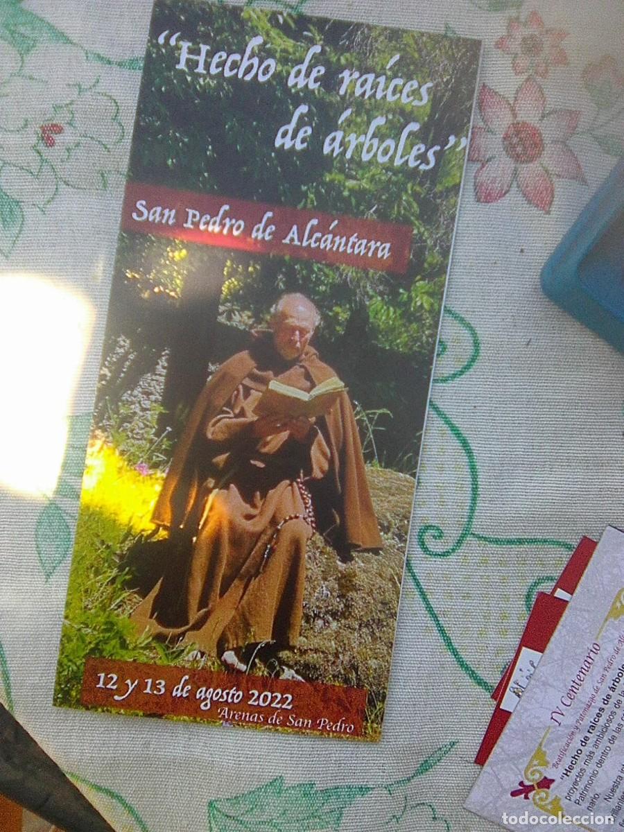 Tourismusbrosch&uuml;ren: San Pedro de Alcantara - Hecho de Raices de Arboles - Folleto obra teatral desplegable 2022