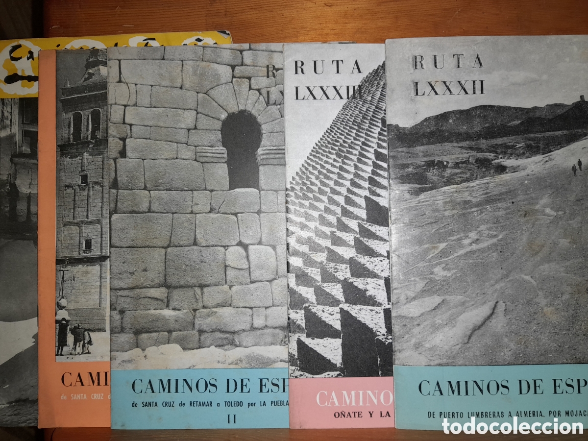 Tourismusbrosch&uuml;ren: LOTE 5 CAMINOS DE ESPA&Ntilde;A EDITADO POR LA COMPA&Ntilde;IA ESPA&Ntilde;OLA DE PENICILINA