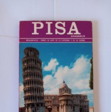 Folletos de turismo: PISA GUIA TURISTICA ILUSTRADA 1982