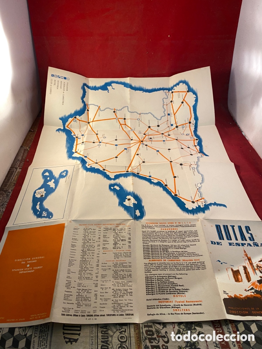 Folletos de turismo: RUTAS DE ESPA&Ntilde;A - Foto 2