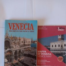 Folletos de turismo: VENECIA. GUIA COMPLETA Y MAPA PARA VISITAR LA CIUDAD . CLAUDIO PESCIO ED.BONECHI 1980