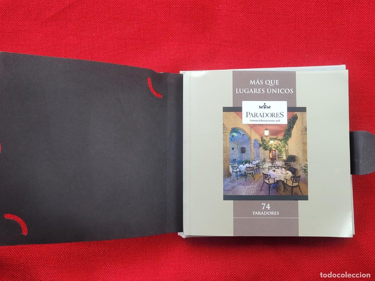 Folhetos de turismo: Caja regalos Paradores, contiene el libro y la tarjeta, que ya no es v&aacute;lida,s&oacute;lo por informaci&oacute;n