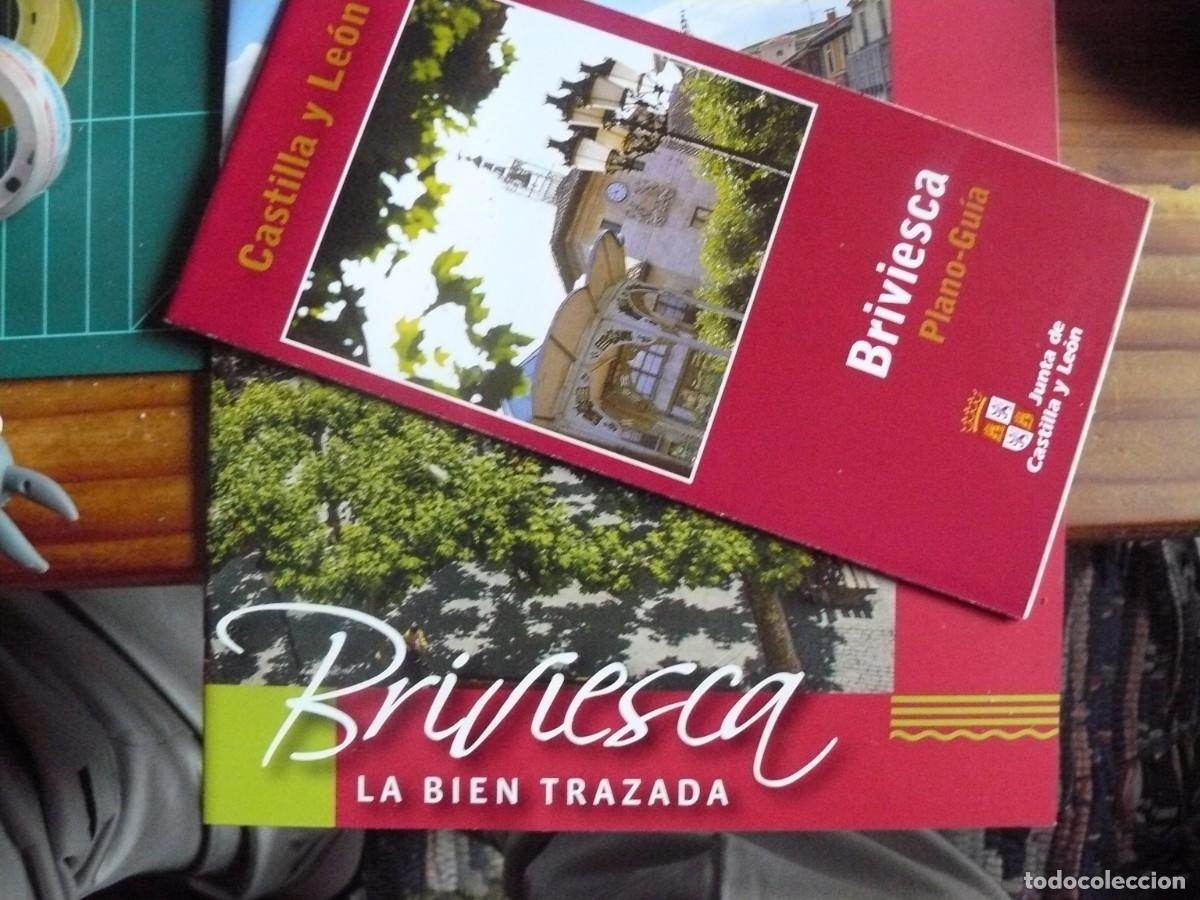 Tourismusbrosch&uuml;ren: Folleto de Turismo y Mapa de Briviesca y comarca (Burgos)