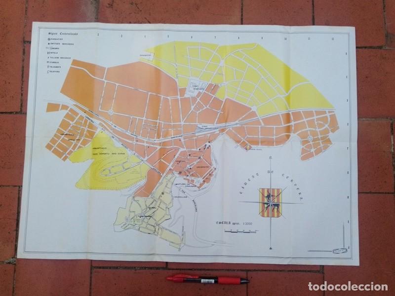Tourismusbrosch&uuml;ren: Mapa Cervera L&eacute;rida catalunya