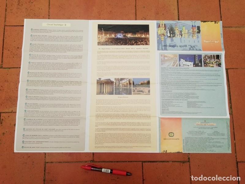 Folhetos de turismo: Mapa Vic Gerona 2004