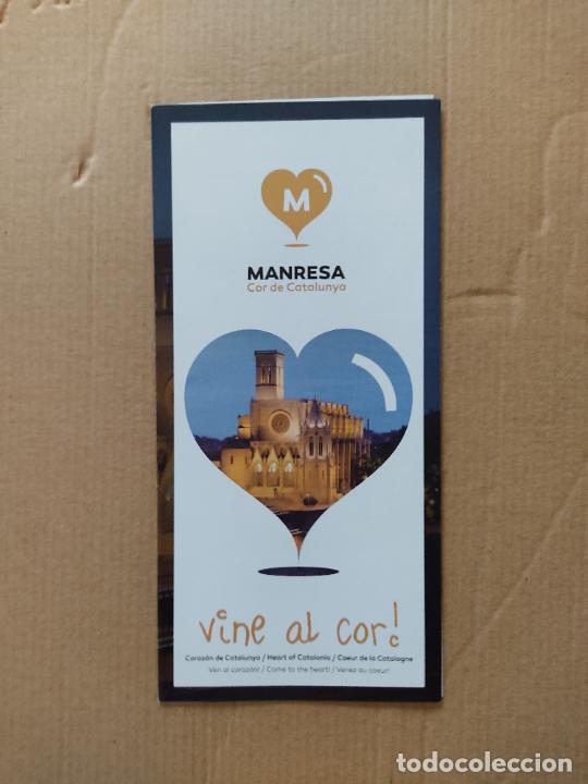 Tourismusbrosch&uuml;ren: FOLLETO MANRESA COR DE CATALUNYA TURISMO COMERCIO.. (EN CATAL&Aacute;N)