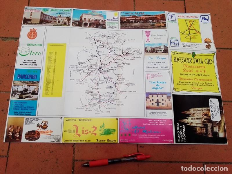 Folhetos de turismo: Mapa Burgos y provincia