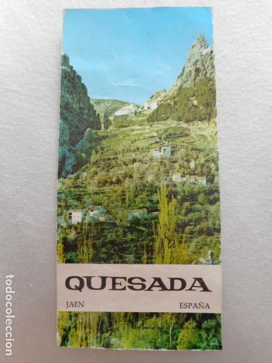 Tourismusbrosch&uuml;ren: ANTIGUO FOLLETO TURISMO QUESADA JAEN A&Ntilde;OS 60?