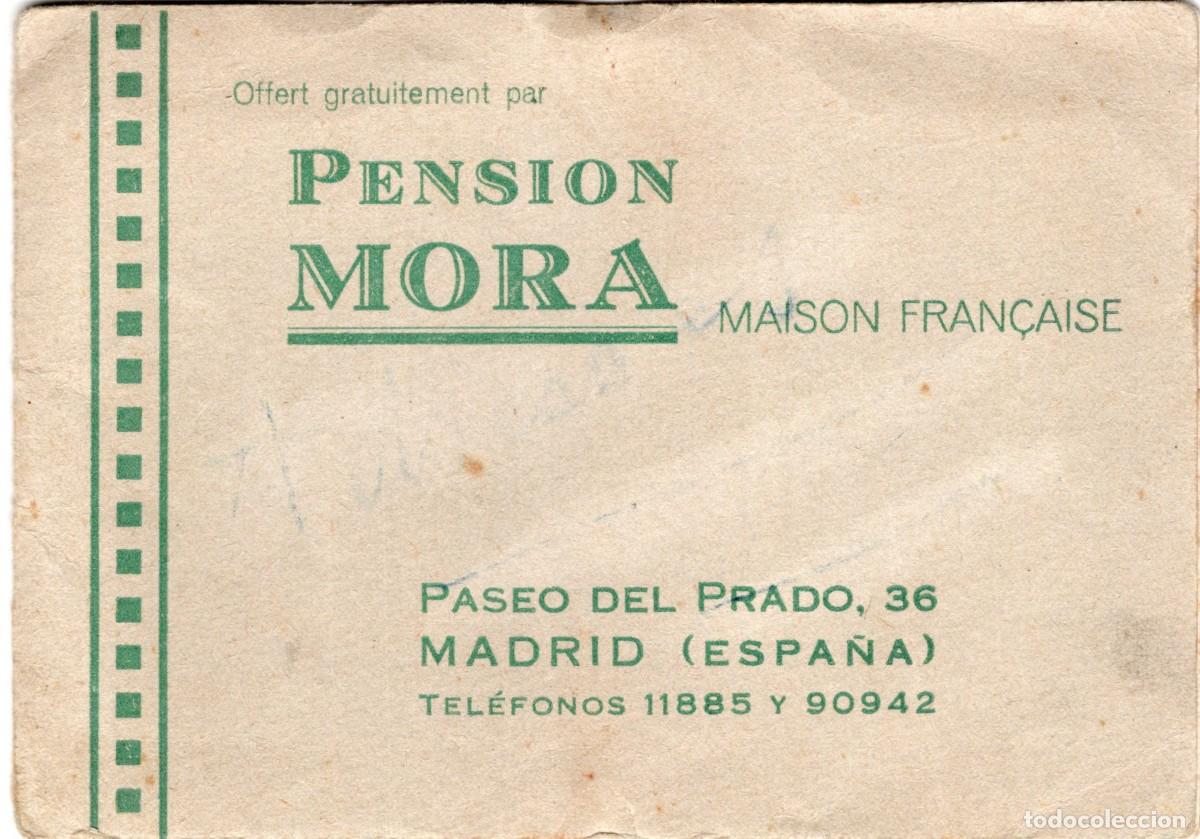Travel Brochures: MADRID. PENSI&Oacute;N MORA. MAISON FRAN&Ccedil;AISE
