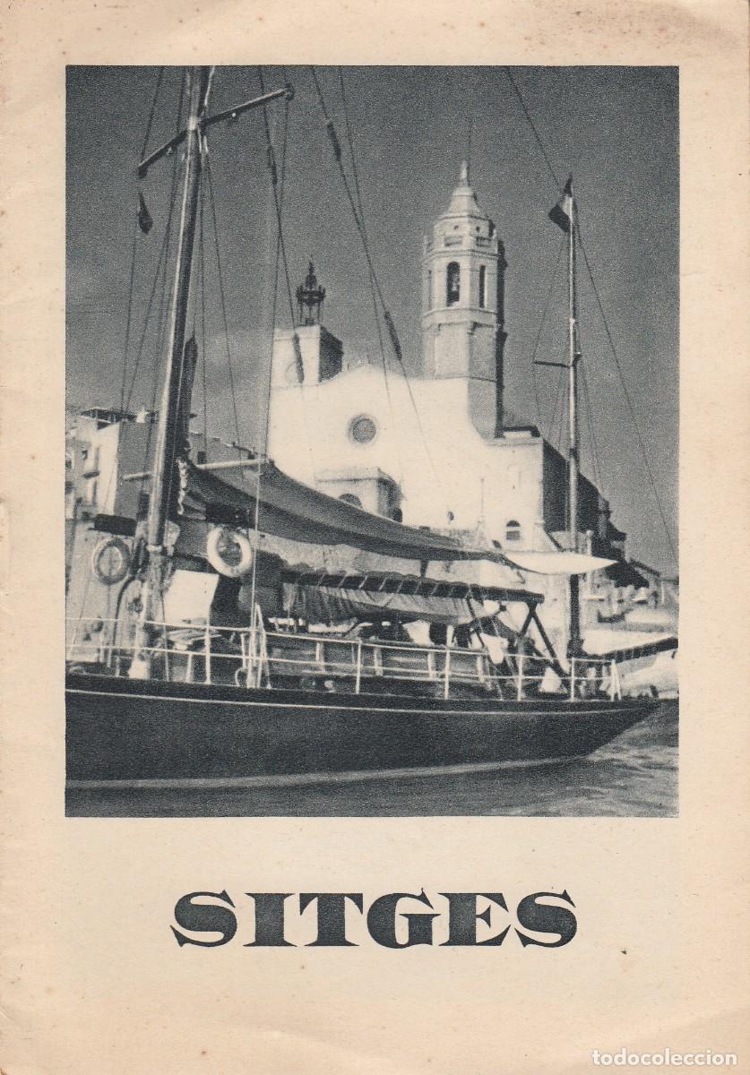 Folletos de turismo: FOLLETO TURISTICO DE SITGES