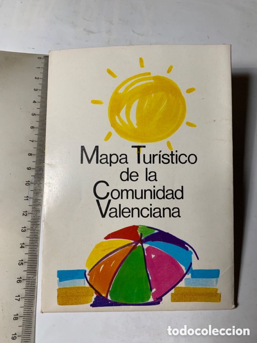 Tourismusbrosch&uuml;ren: MAPA TURISTICO DE LA COMUNIDAD VALENCIANA. GENERALITAT VALENCIANA.