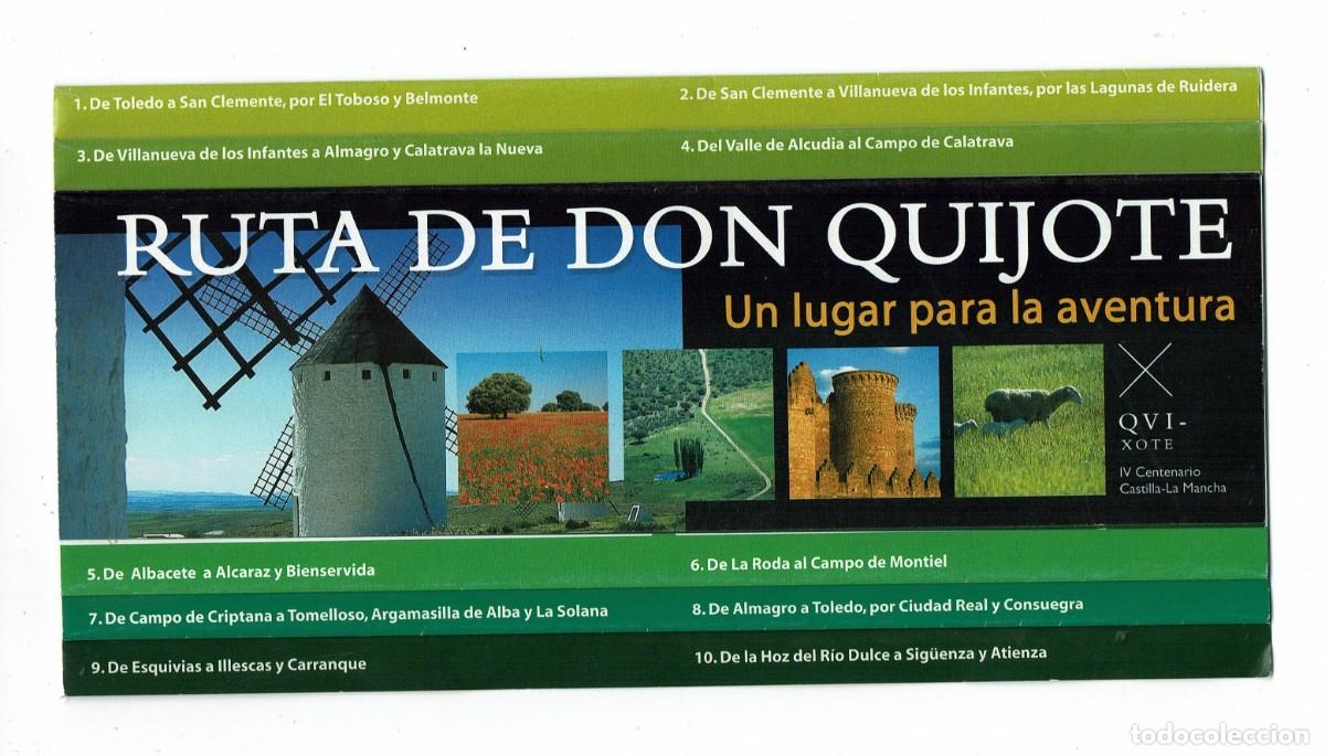 Travel Brochures: Folleto tur&iacute;stico Ruta de Don Quijote / Un lugar para la aventura / Castilla La Mancha