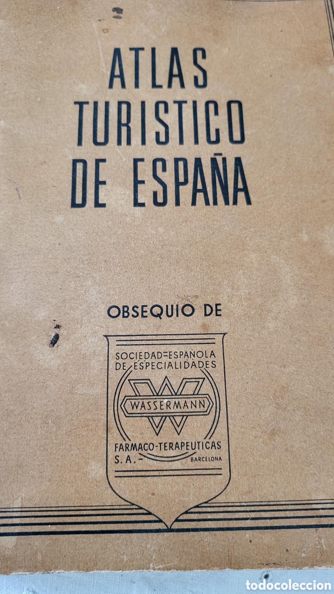 Folletos de turismo: ATLAS TURISTICO DE ESPA&Ntilde;A WASSERMANN