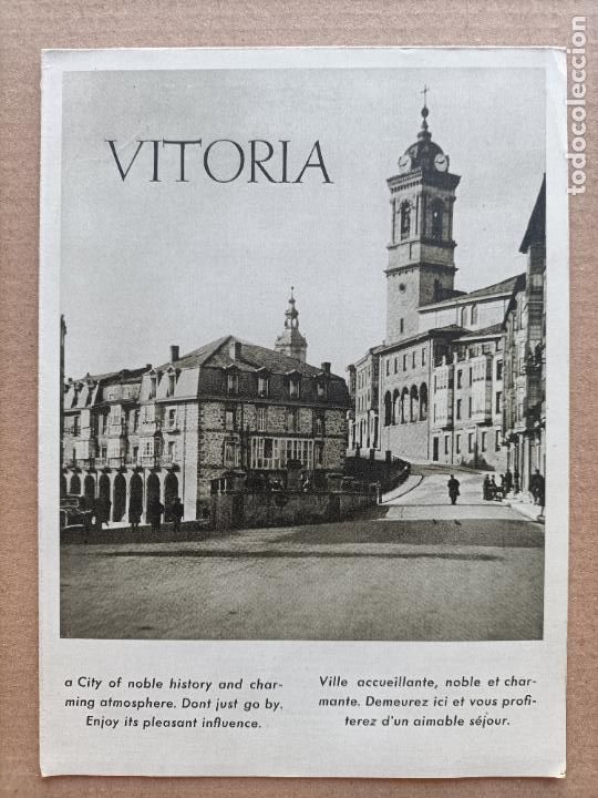 Tourismusbrosch&uuml;ren: VITORIA FOLLETO DE TURISMO