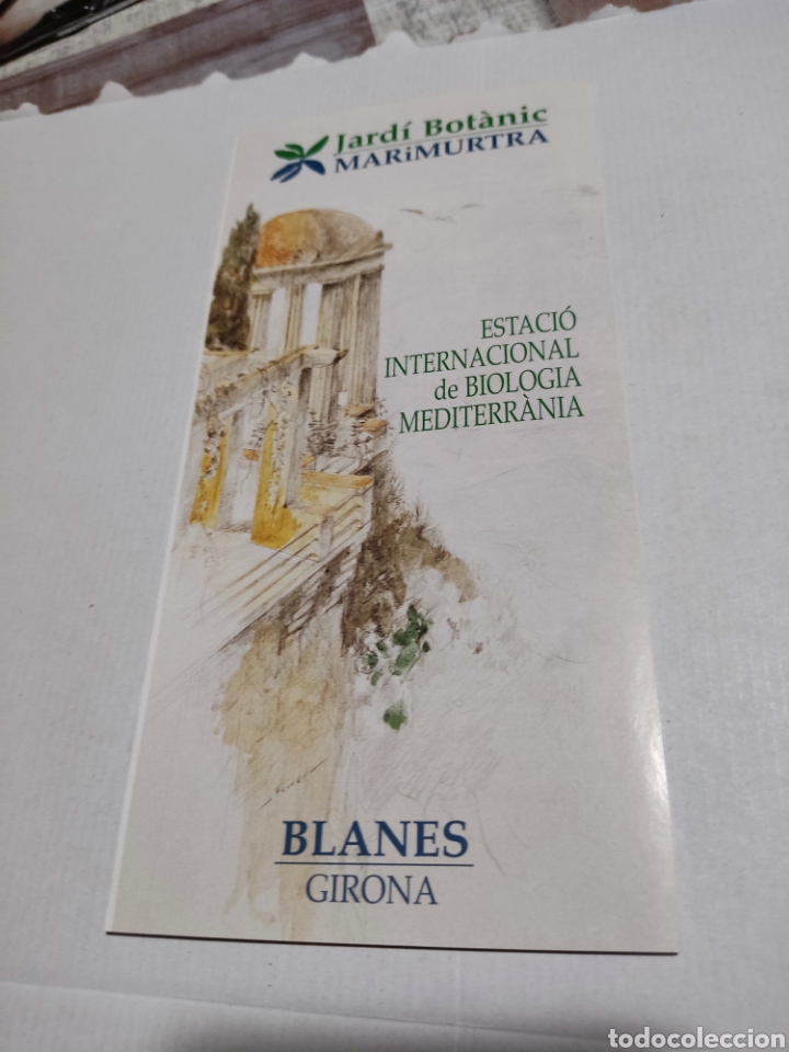 Brochures de tourisme: Folleto de turismo Blanes jardi botanic