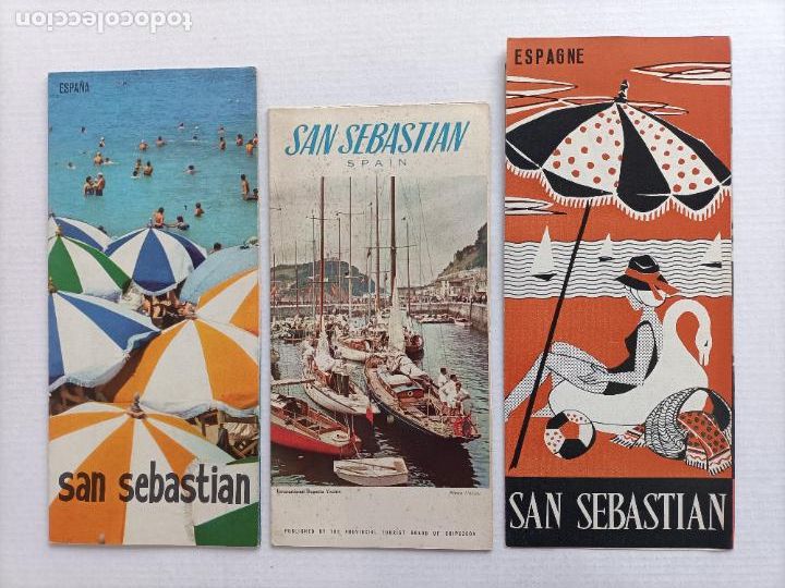 Brochures de tourisme: SAN SEBASTI&Aacute;N FOLLETO DE TURISMO
