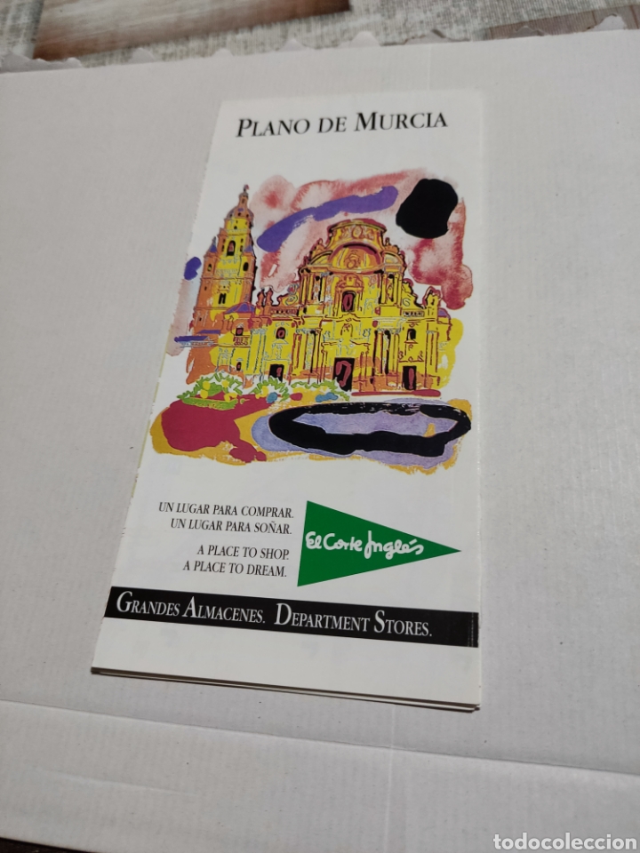 Travel Brochures: Folleto tur&iacute;stico plano de Murcia