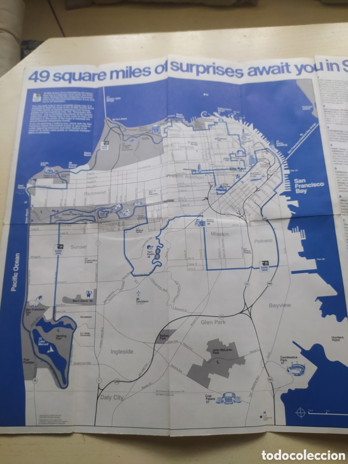 Folletos de turismo: Mapa tur&iacute;stico San Francisco - Foto 3