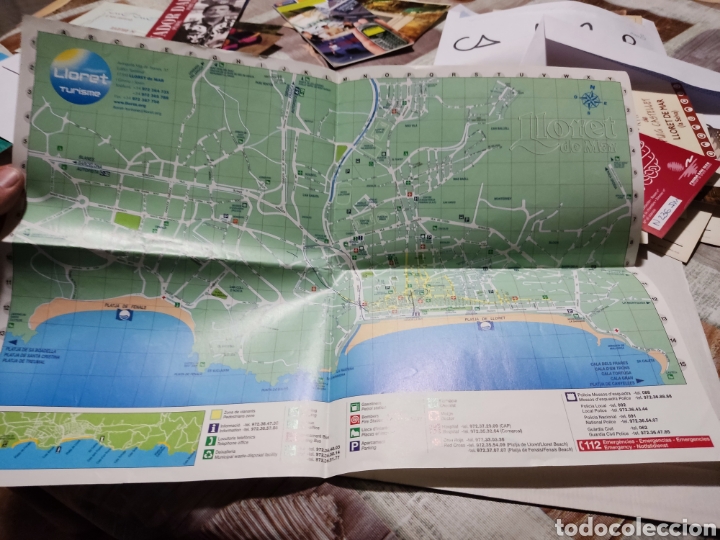 Travel Brochures: Plano turismo Lloret de Mar