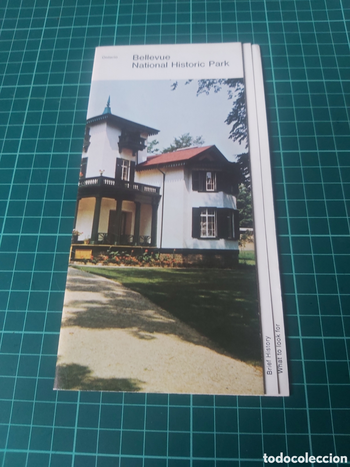Tourismusbrosch&uuml;ren: Cat&aacute;logo turismo historia ontario bellevue matinal hist&oacute;rico park 1969
