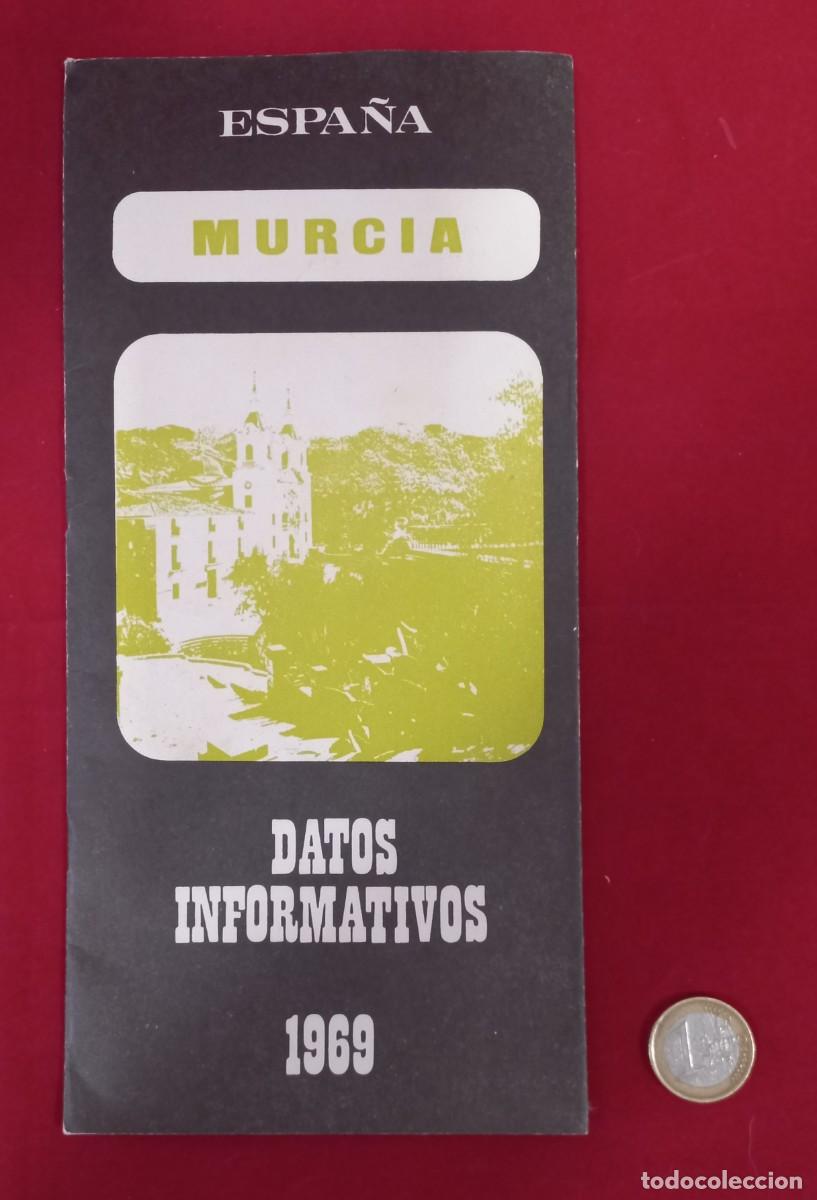 Travel Brochures: FOLLETO DE TURISMO , DATOS INFORMATIVOS ,MURCIA A&Ntilde;O 69