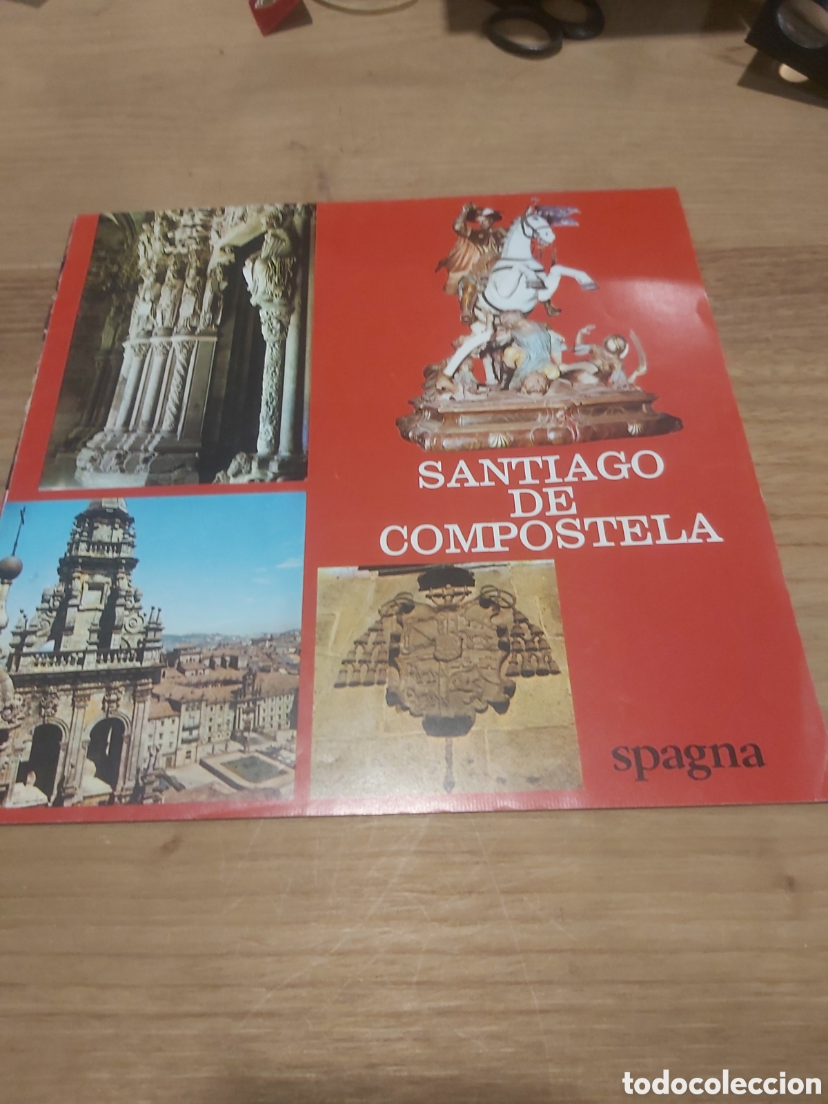 Brochures de tourisme: gu&iacute;a plano santiago de compostela 1978 italiano