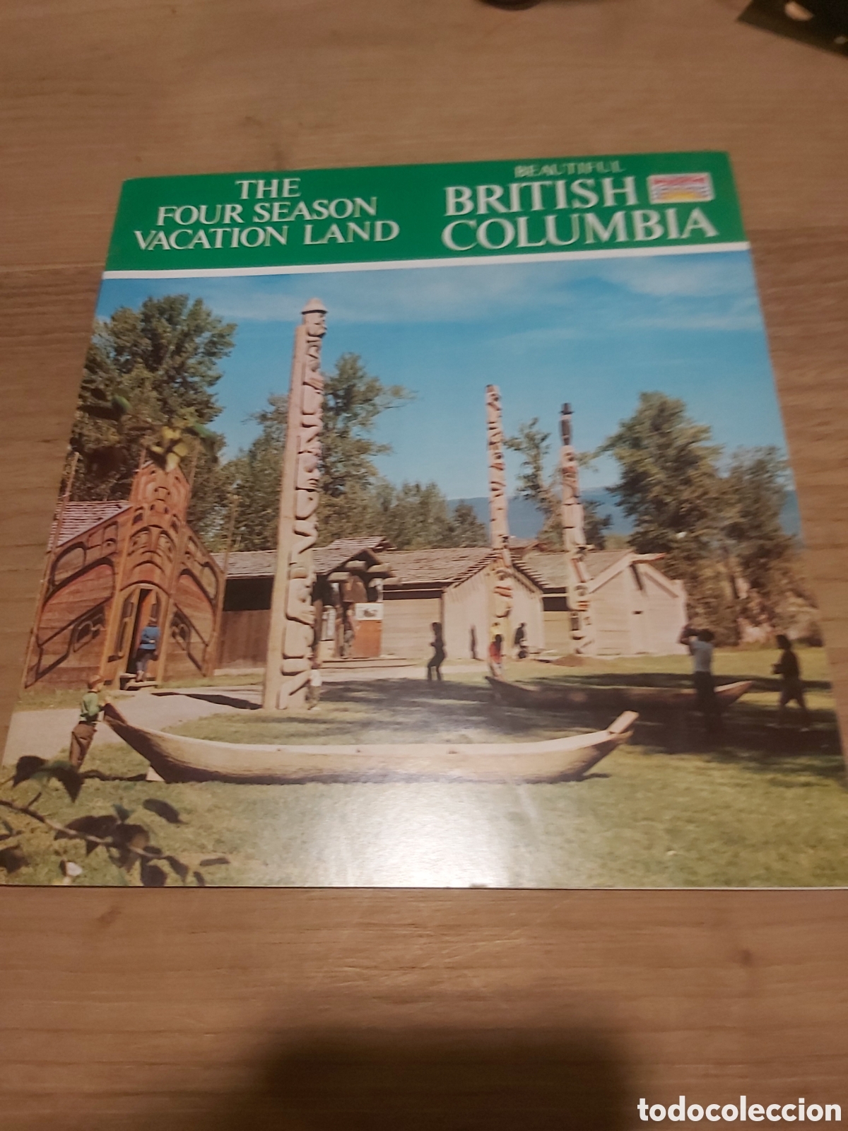 Travel Brochures: British Columbia Canad&aacute; gu&iacute;a vintage beautiful