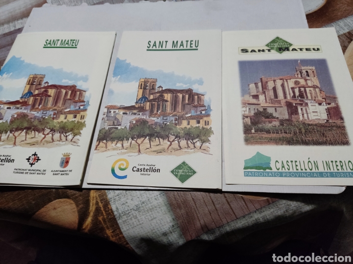 Travel Brochures: Folletos turismo historia de Sant Mateu
