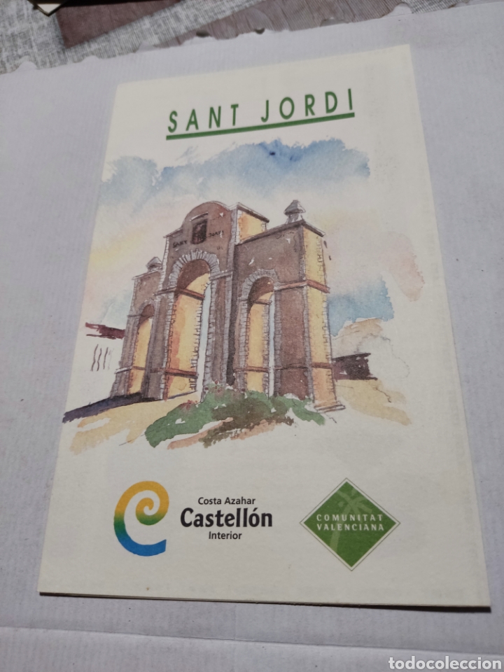 Travel Brochures: Folleto tur&iacute;stico e historia de Sant Jordi