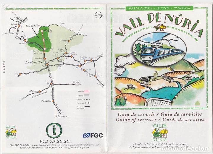 Travel Brochures: FOLLETO TURISTICO: VALL DE N&Uacute;RIA &ndash; GUIA DE SERVEIS / GUIA DE SERVICIOS