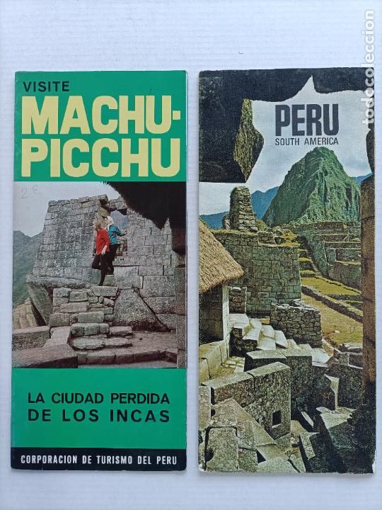 Travel Brochures: MACHU PICCHU PERU FOLLETO DE TURISMO