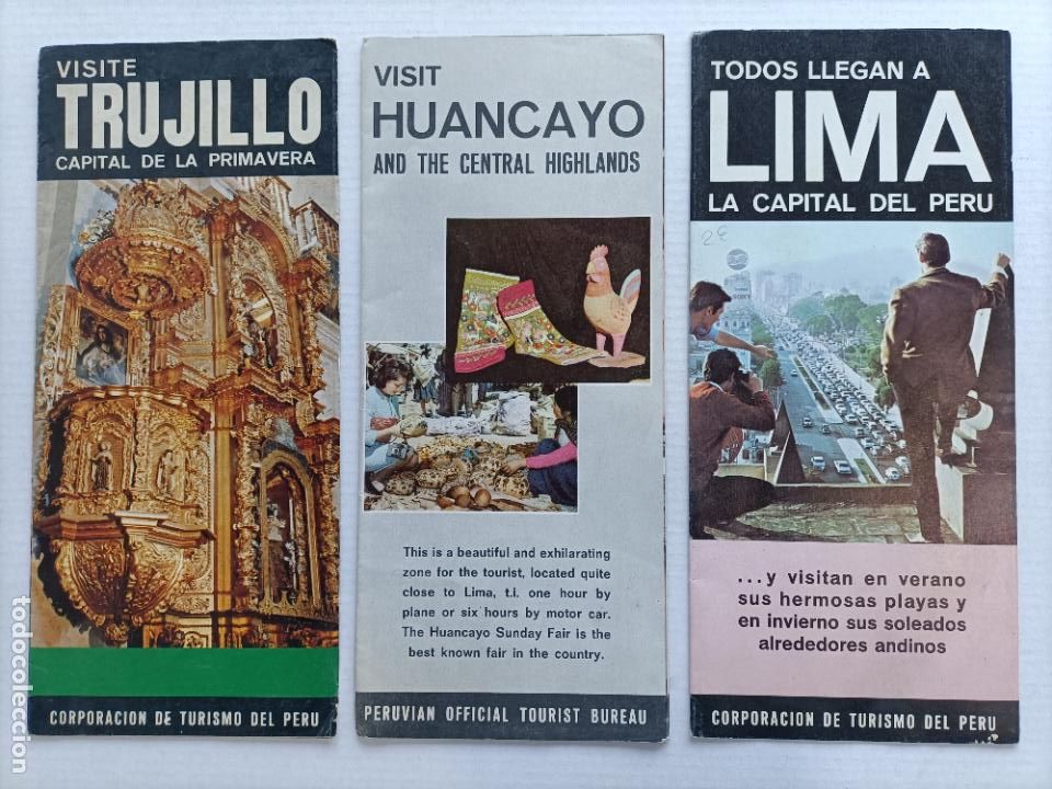 Travel Brochures: PERU FOLLETOS DE TURISMO