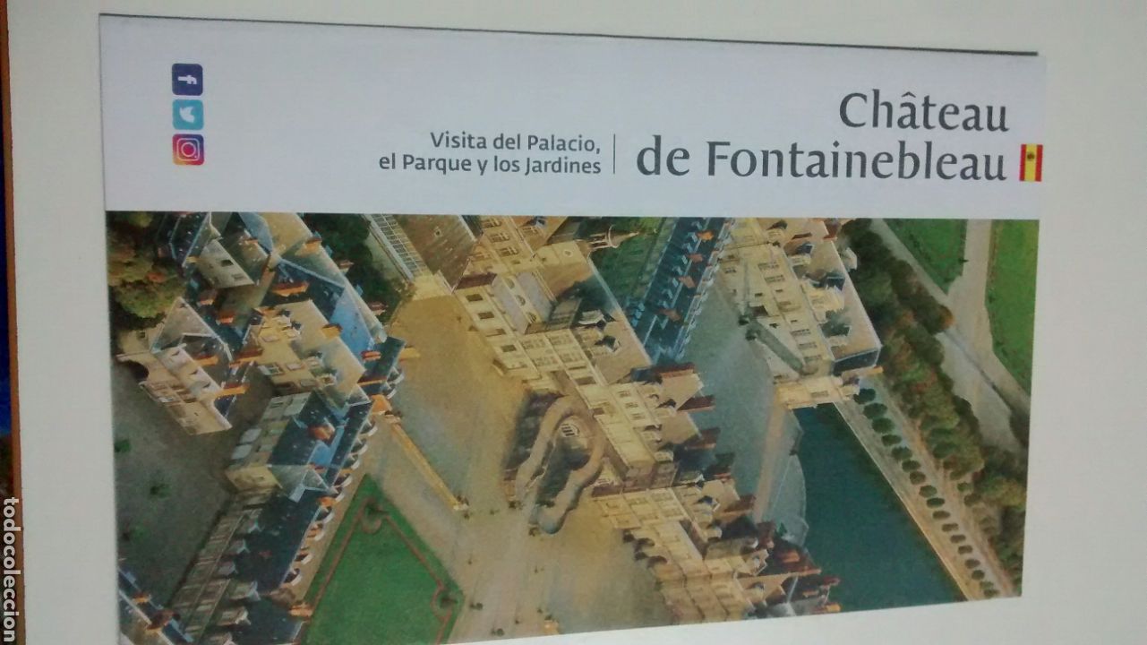 Travel Brochures: CHATEAU DE FONTAINEBLEAU. VISITA DEL PALACIO, EL PARQUE Y LOS JARDINES(A9)