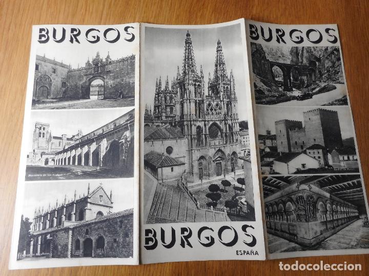 Travel Brochures: ANTIGUO FOLLETO TURISMO BURGOS A&Ntilde;OS 40