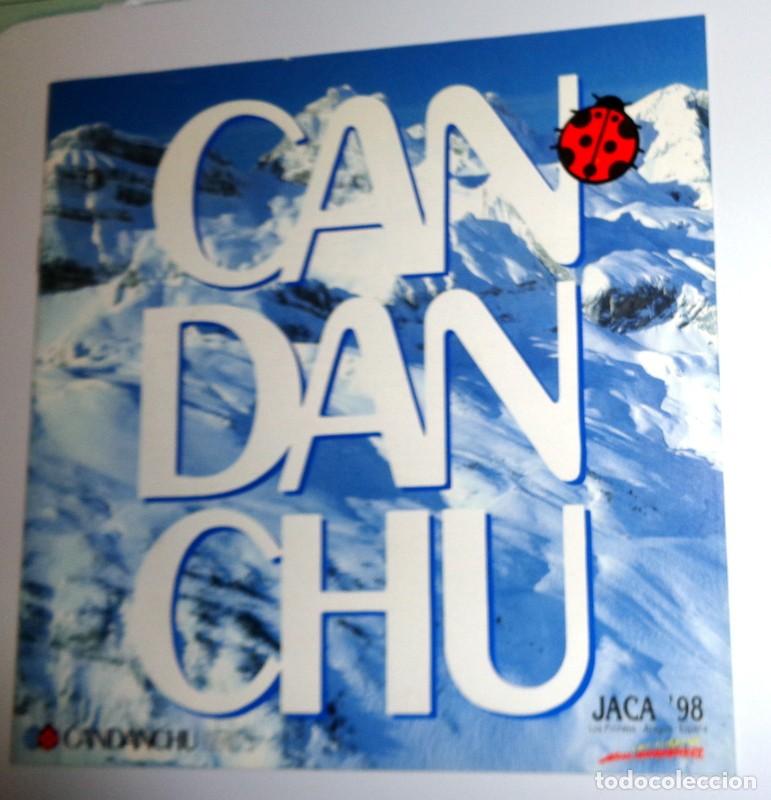 Travel Brochures: FOLLETO PUBLICITARIO TURISTICO. ESTACI&Oacute;N DE ESQU&Iacute; CANDANCHU PIRINEO. COPA DEL MUNDO ALPINO 1990