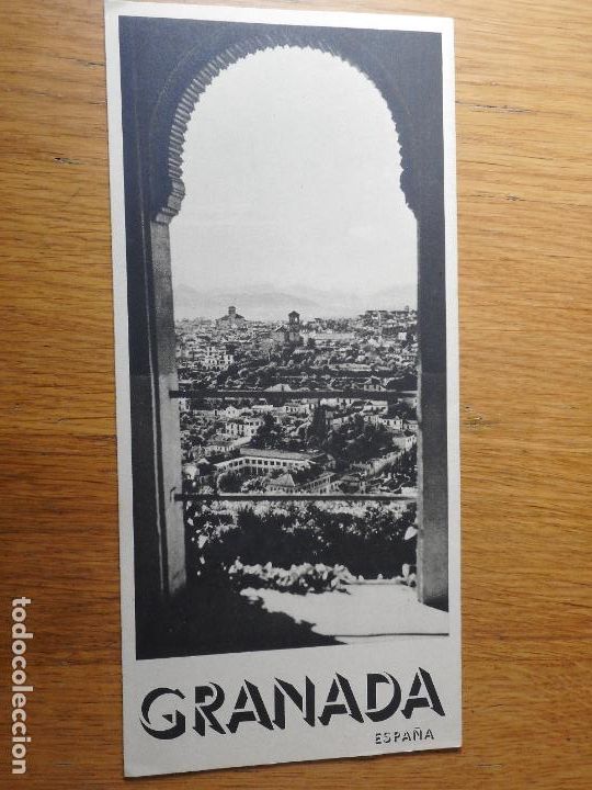 Brochures de tourisme: ANTIGUO FOLLETO TURISMO GRANADA A&Ntilde;OS 40