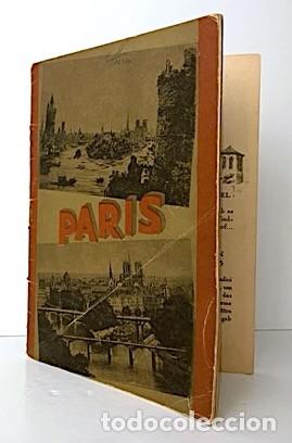 Folhetos de turismo: PARIS (Office National de Tourisme) a&ntilde;os 30-40.