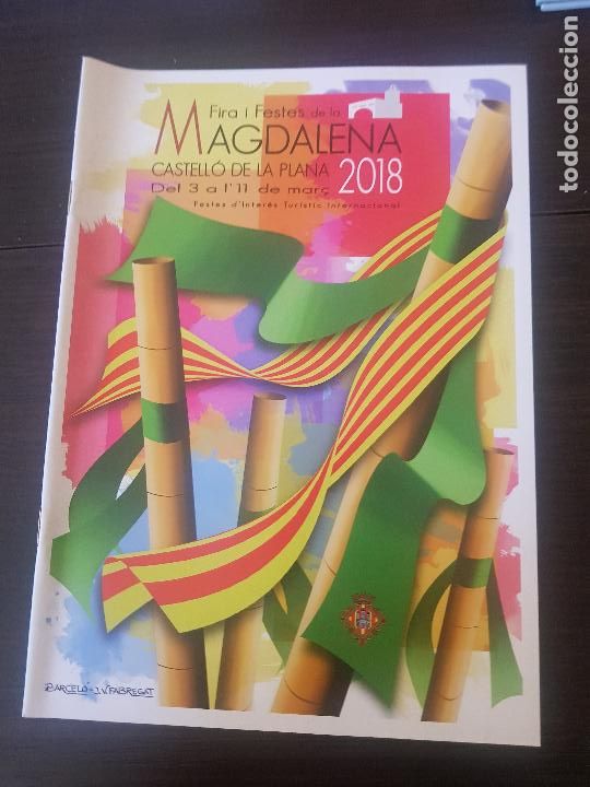 Brochures de tourisme: CASTELLON DE LA PLANA-PROGRAMA OFICIAL FESTES DE LA MAGDALENA-2018