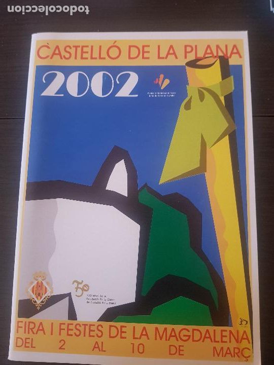 Travel Brochures: CASTELLON DE LA PLANA-PROGRAMA OFICIAL FESTES DE LA MAGDALENA-2002