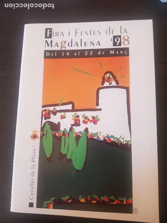 Travel Brochures: CASTELLON DE LA PLANA-PROGRAMA OFICIAL FESTES DE LA MAGDALENA-1998
