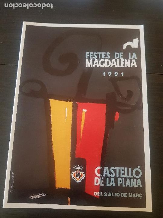 Travel Brochures: CASTELLON DE LA PLANA-PROGRAMA OFICIAL FESTES DE LA MAGDALENA-1991