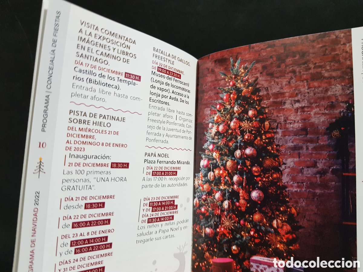 Folletos de turismo: Programa navide&ntilde;o Ponferrada Navidad 2022 - Foto 4
