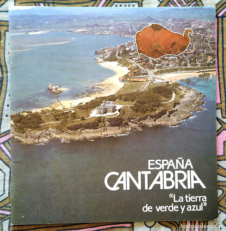 Travel Brochures: Folleto publicitario de CANTABRIA &rdquo;La tierra de verde y azul&rdquo;