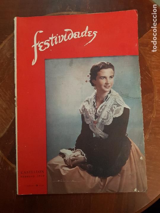 Brochures de tourisme: CASTELLON DE LA PLANA ,FESTIVIDADES MARZO 1959