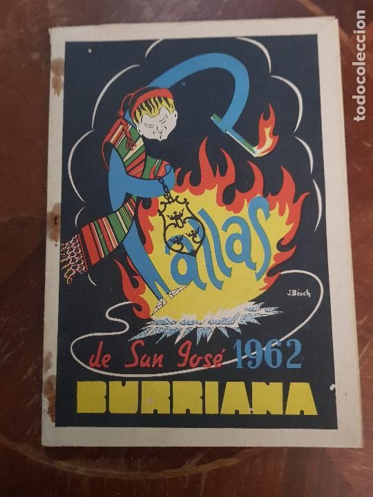 Brochures de tourisme: CASTELLON DE LA PLANA ,FALLAS DE SAN JOSE BURRIANA 1962